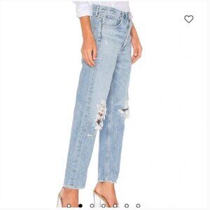 Agolde 90's Mid Rise Loose Fit in Fall Out Size 25